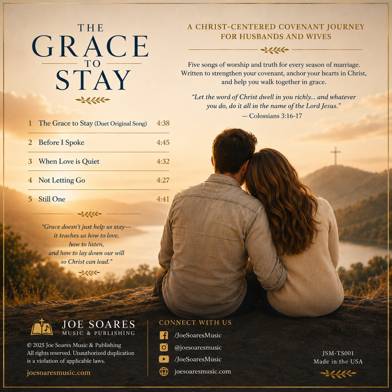 The Grace To Stay Private Collection Duet back cover